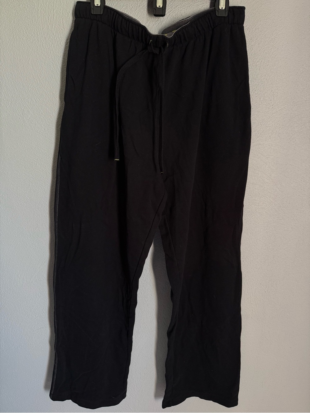 Kenneth Cole Black Drawstring Sweatpants